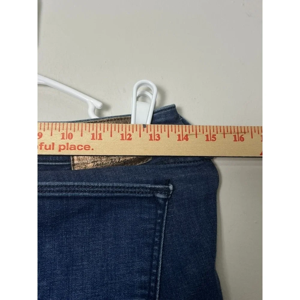 True Religion Pants Womens Size 26 Blue‎ Dark Wash Denim Skinny Jeans Stretch
